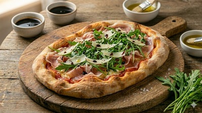 Farcitura Crudo e Rucola per pinsa romana — ingredienti e preparazione